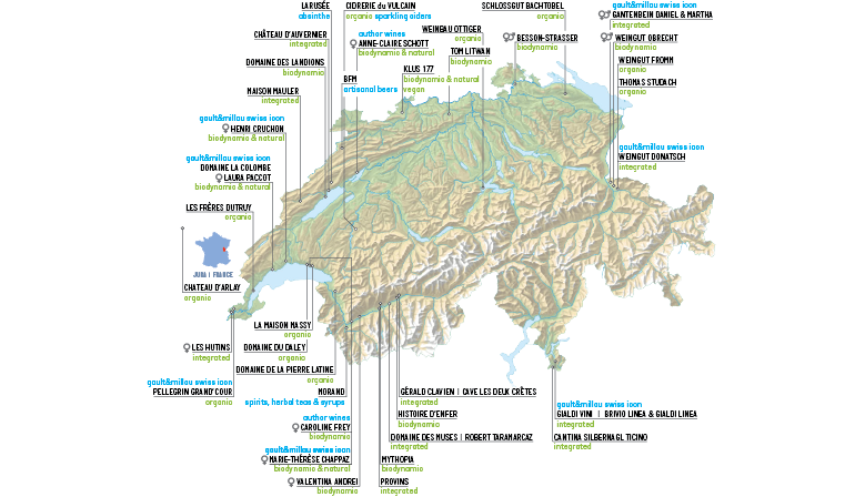 TSWS Producers Map