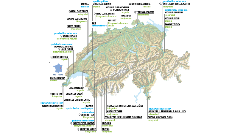TSWS Producers Map